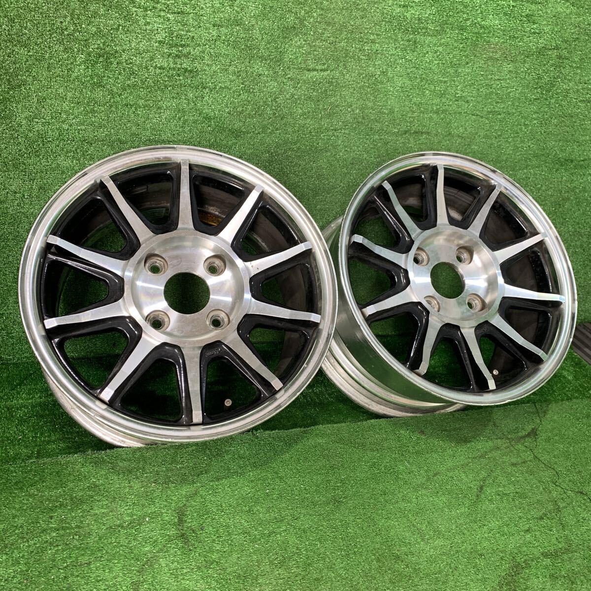 エンケイ ビッグエンドバレル 15インチ 7J+25 8J+25 pcd100 4H 195