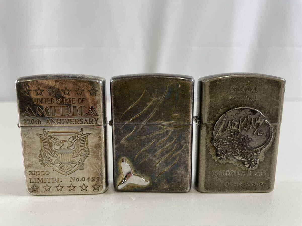 中古】ZIPPO 『LARKINS ラーキンス 限定品』1995年5月製造 蜥蜴 トカゲ