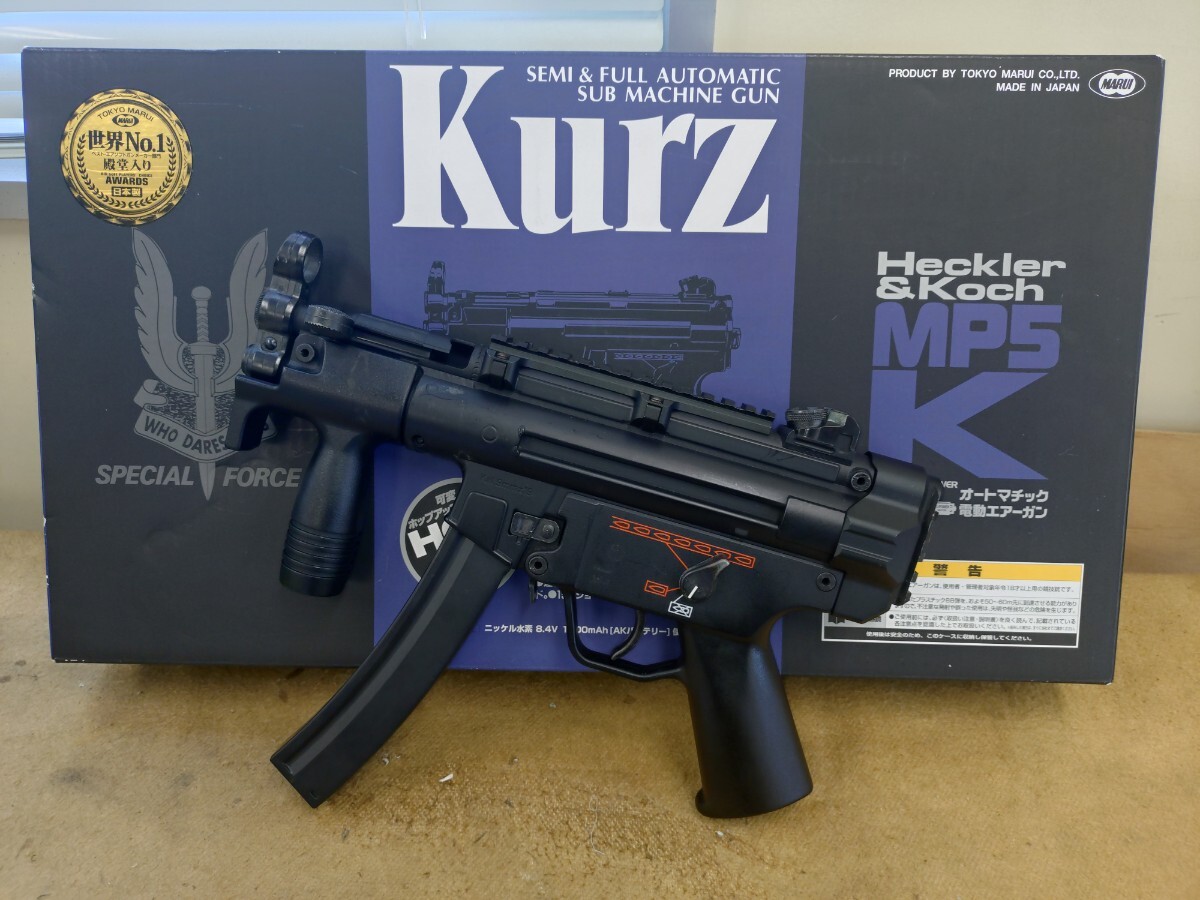 ジャンク品　東京マルイ　MP5クルツ ジャンク】H&K MP5クルツ☆東京マルイ☆電動ガン ダットサイト付きの
