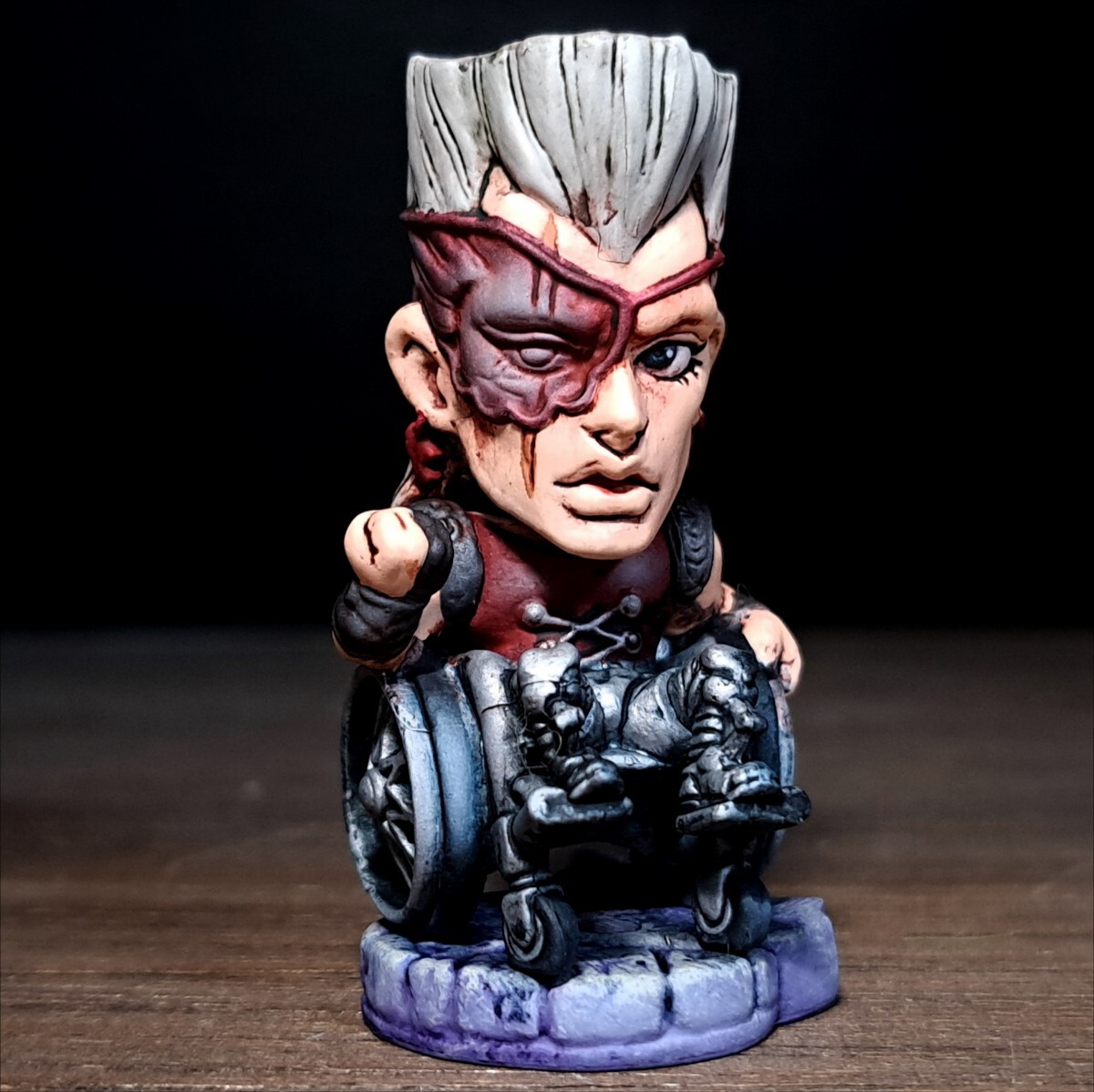新品】ジョジョの奇妙な冒険 3部 ポルナレフ ハートピアス 新品未使用 