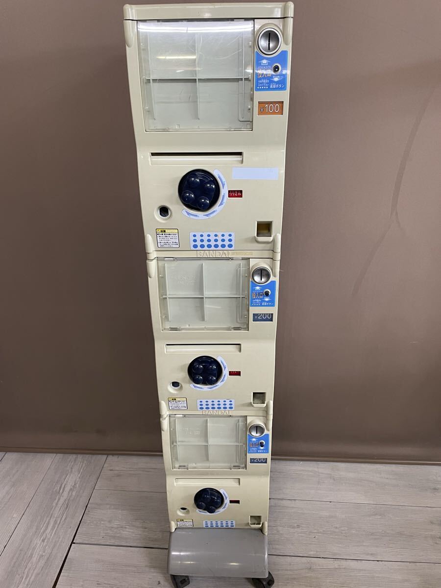 中古】バンダイ ジャンボカードダス マシーン 本体 ガチャポン