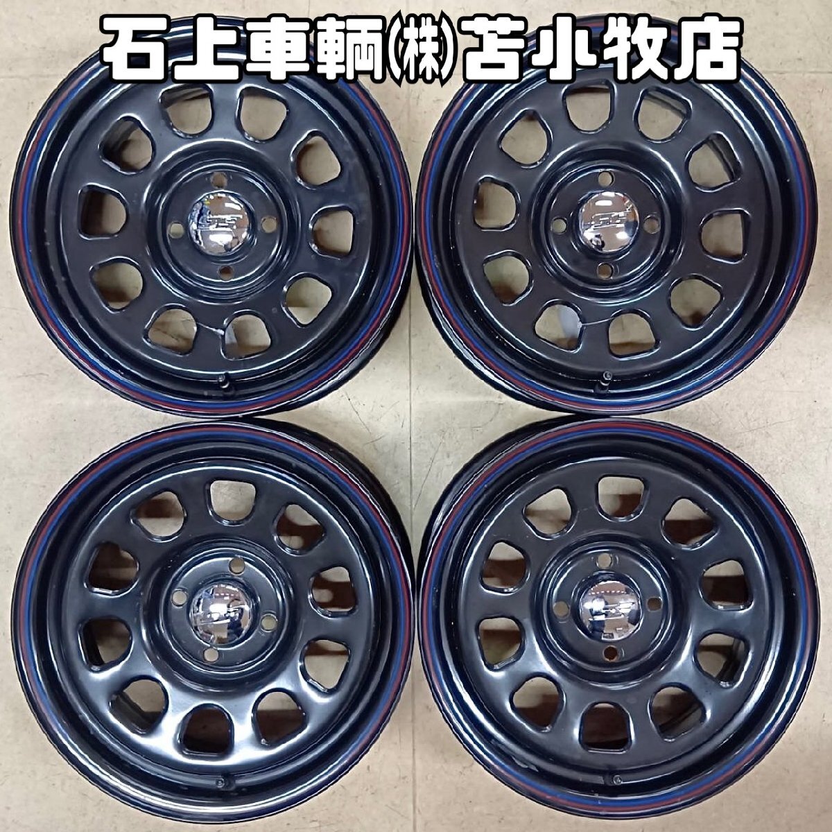 デイトナ U.S.Daytona PCD100 15インチ 7J +20 4穴 タイヤ付き