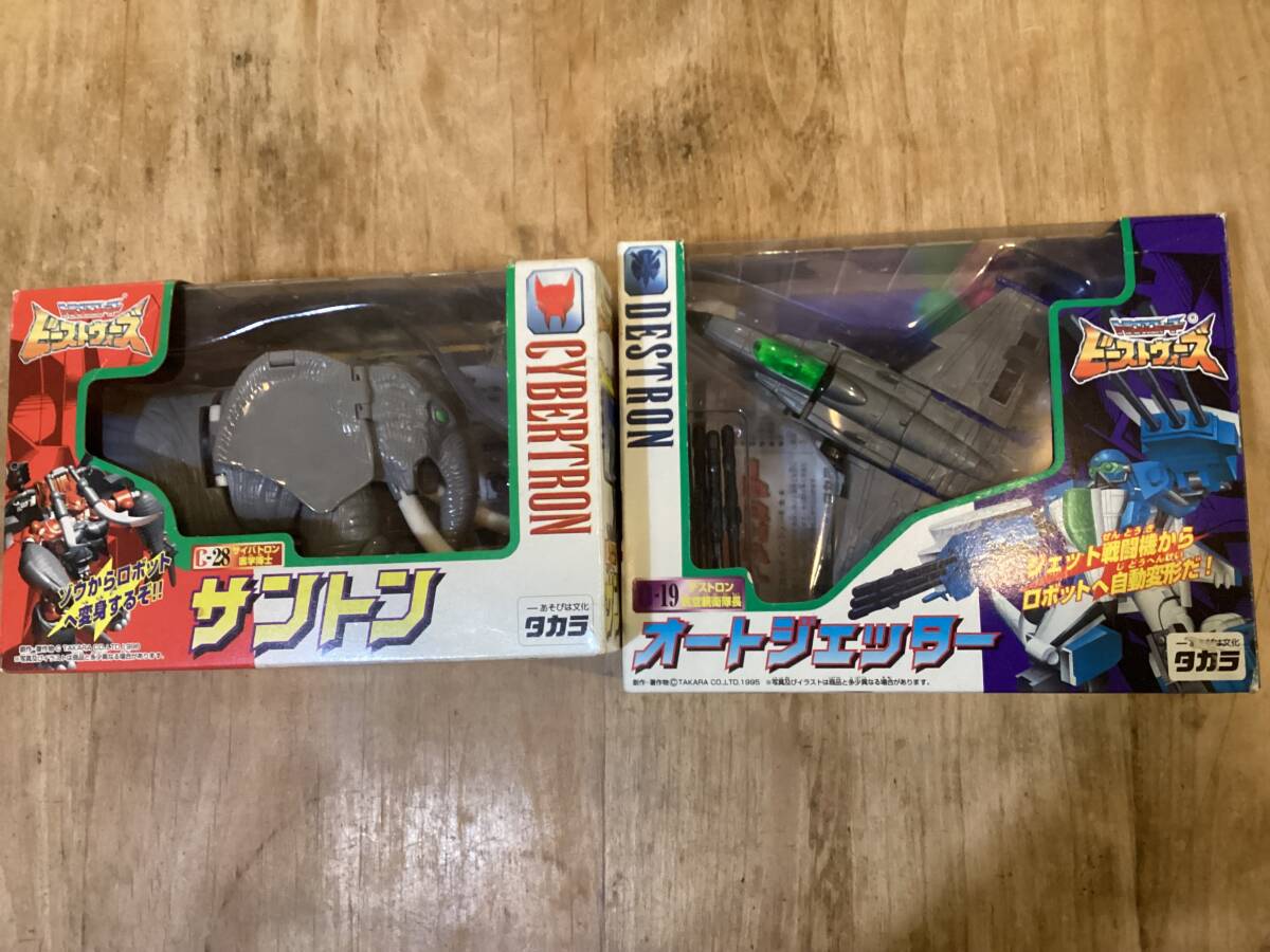 ビーストウォーズ】対決セット4点 トンボットVSオートジェッター他の 