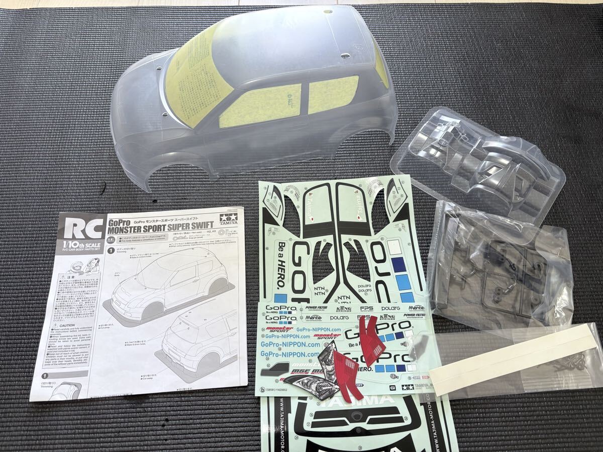 箱無 ラジコン RC タミヤ 1/10 GoPro モンスタースポーツ スーパー