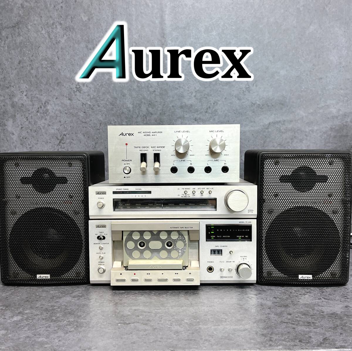 ☆Aurex PC-6030 カセットデッキ 受注生産品 オーレックス☆の落札情報