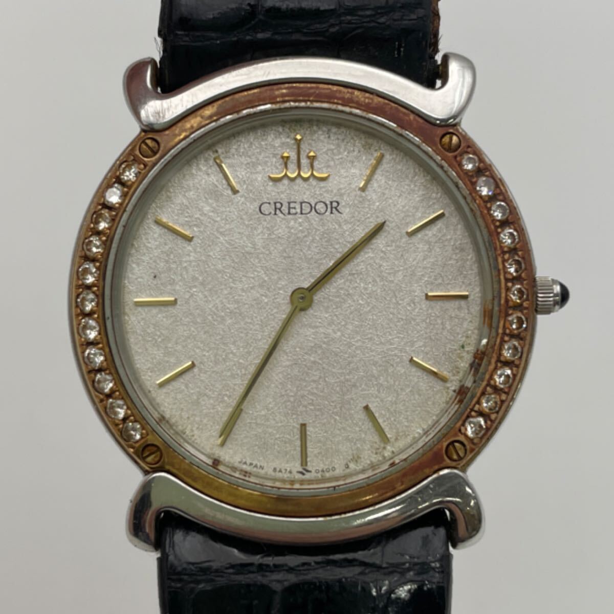 中古】プラチナ無垢 ダイヤモンド SEIKO セイコー クレドール Pt900
