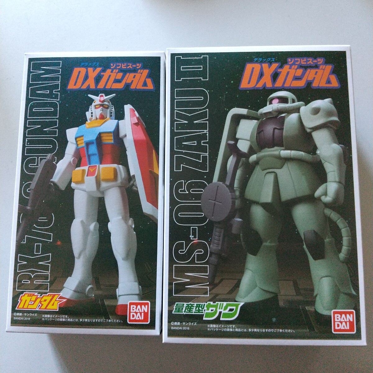 新品】DXソフビスーツ ガンダム 指揮官用ザク 非売品 当選品 電人の