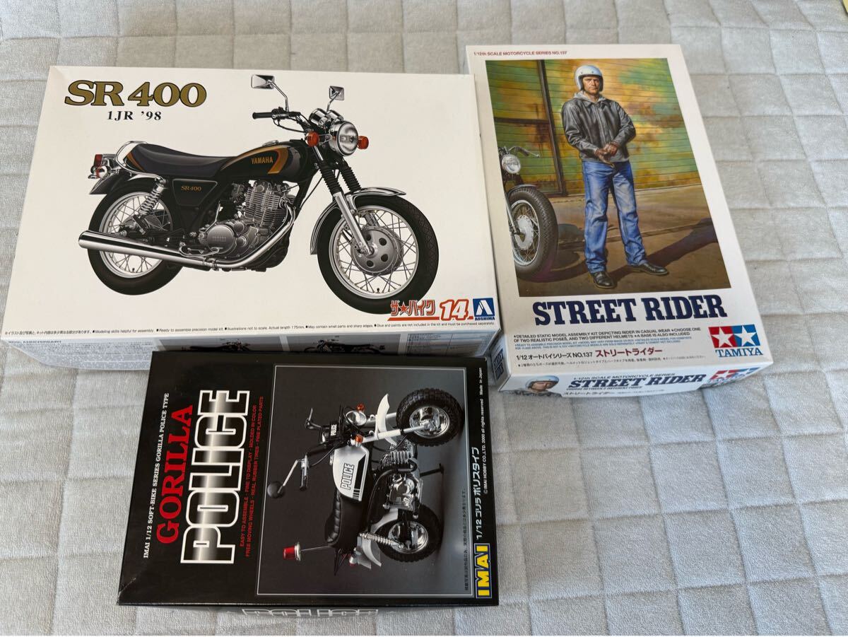 中古】特攻の拓 獏羅天 天羽セロニアス時貞 SR400 アオシマ プラモデル