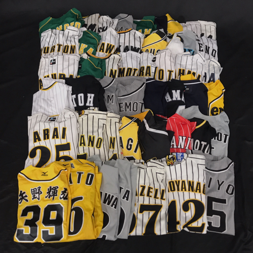 YAMANE エヴィス×阪神タイガース EVISU Tシャツ メンズ42 黒 