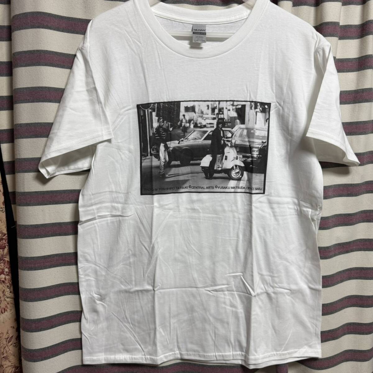 新品】松田優作 探偵物語 工藤俊作 Tシャツの落札情報詳細 - Yahoo
