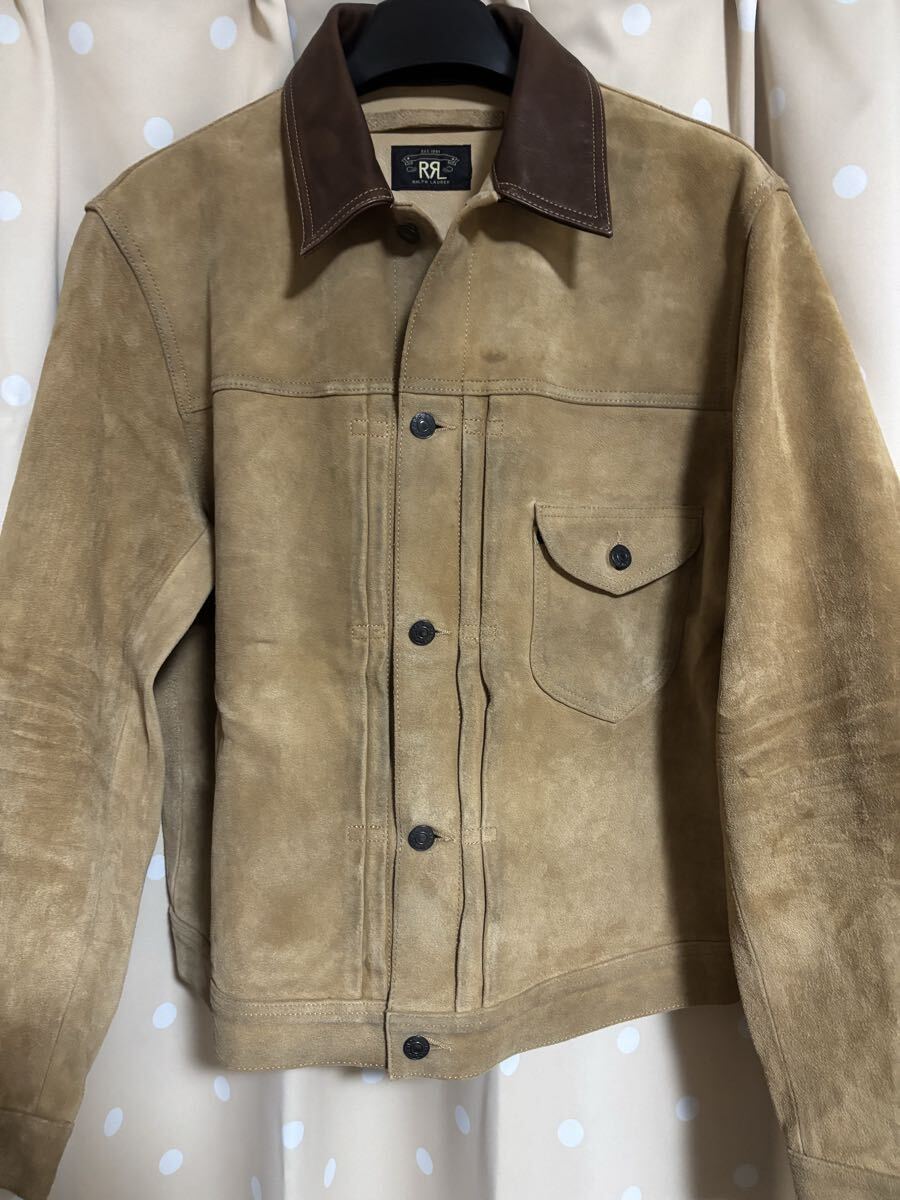 RRL 3ピース・スーツ 42 ネイビー・ストライプ ラルフローレン