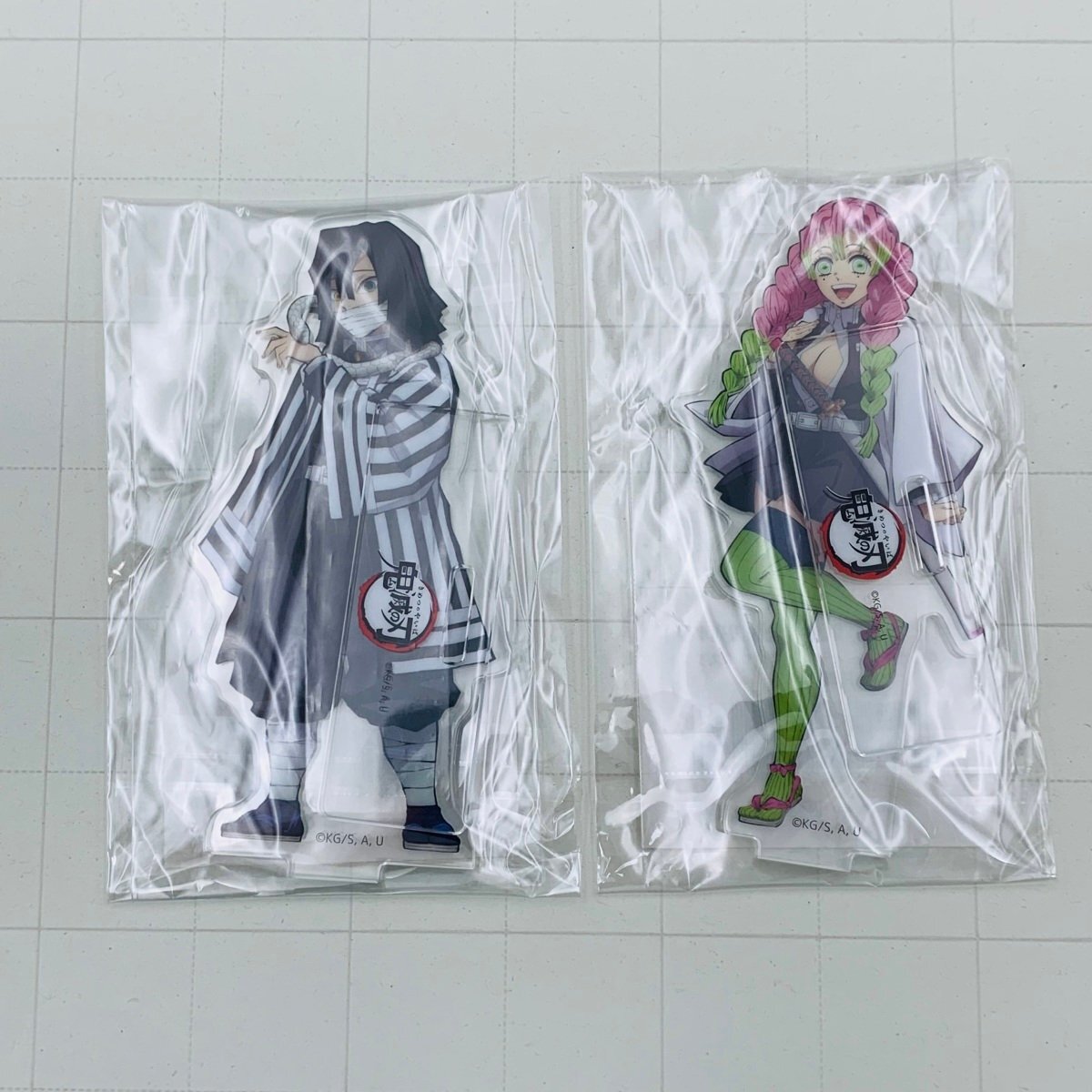 新品】鬼滅の刃 柱合会議・蝶屋敷編 複製ミニ色紙 3種セット 煉獄杏