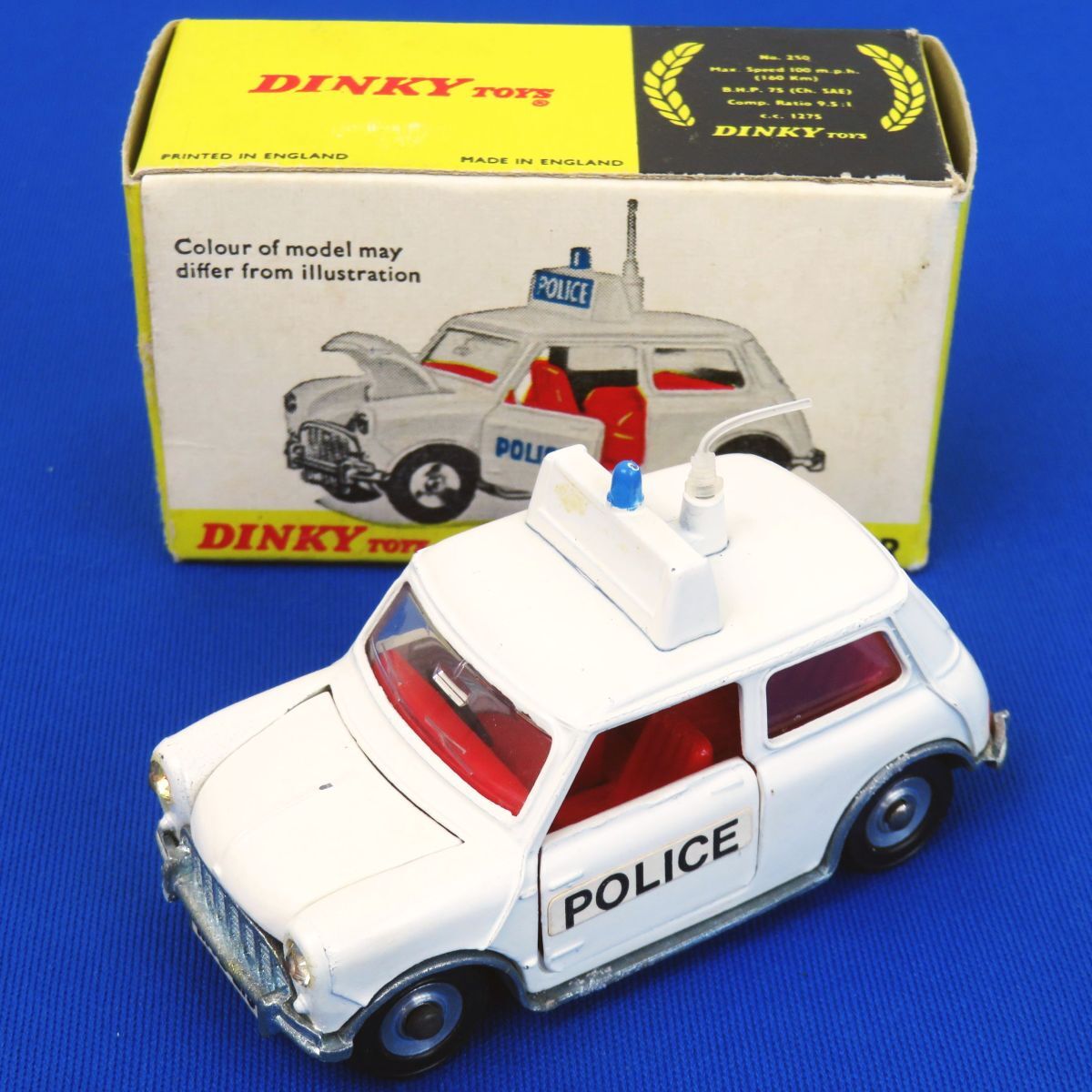 フランクリンミント製 1967 ミニクーパー ポリス 1/24 フランクリン