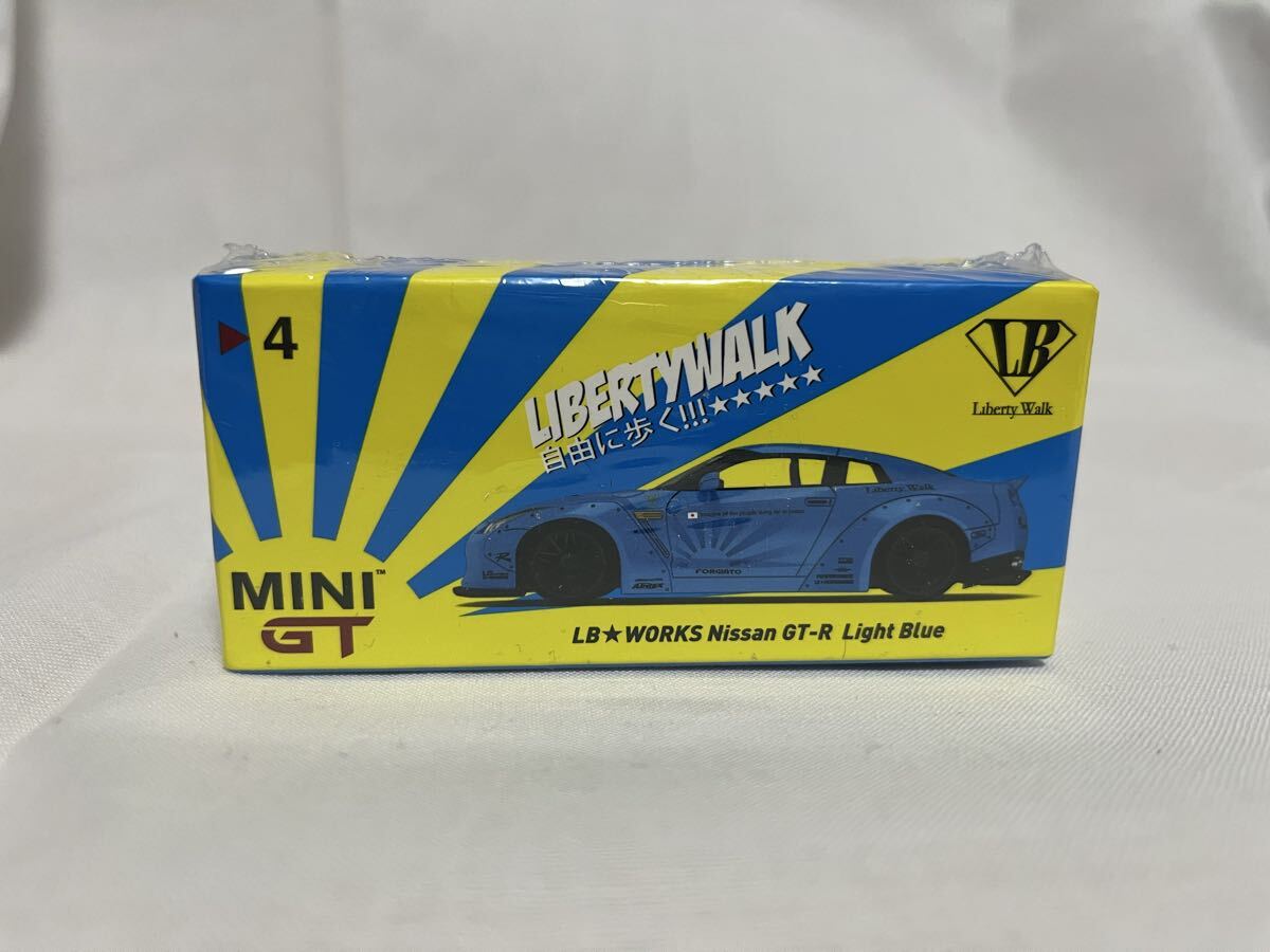 新品】トイザらス限定 1／64 LB-WORKS 日産 GT-R ホワイト リバティ