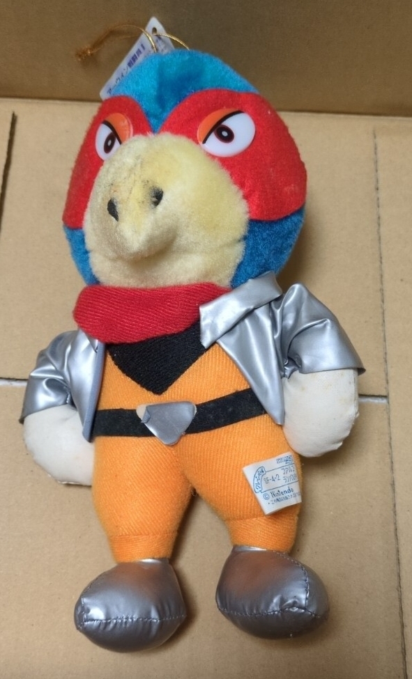 中古】タカラ スターフォックス ぬいぐるみ 非売品 3個セットの落札