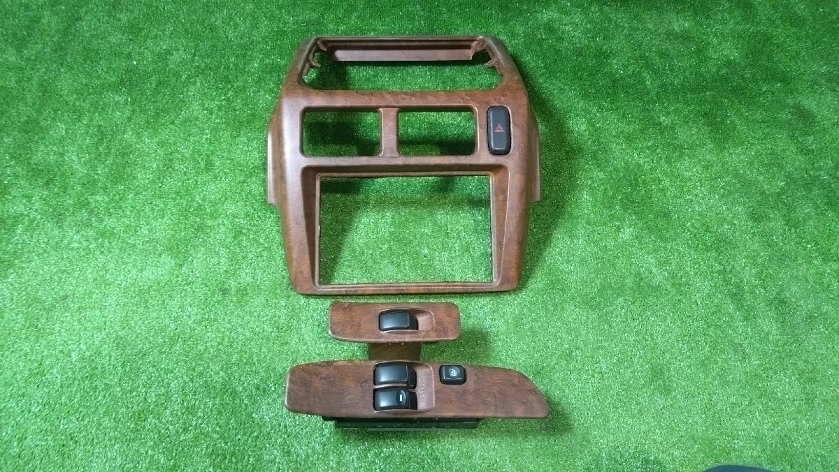 パジェロミニ ウッドパネル シフト&オーディオまわり枠の落札情報詳細