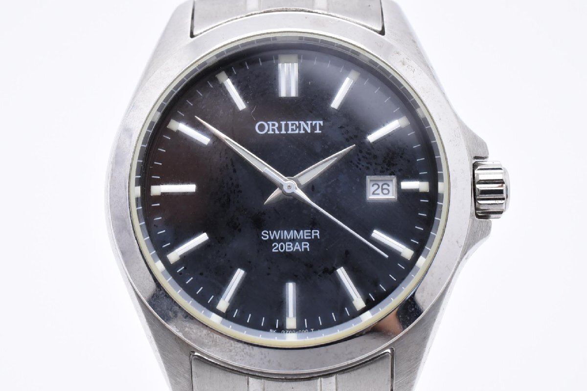 電池新品交換済 オリエント スイマー ORIENT QUARTZ SWIMMER 100 QW55 