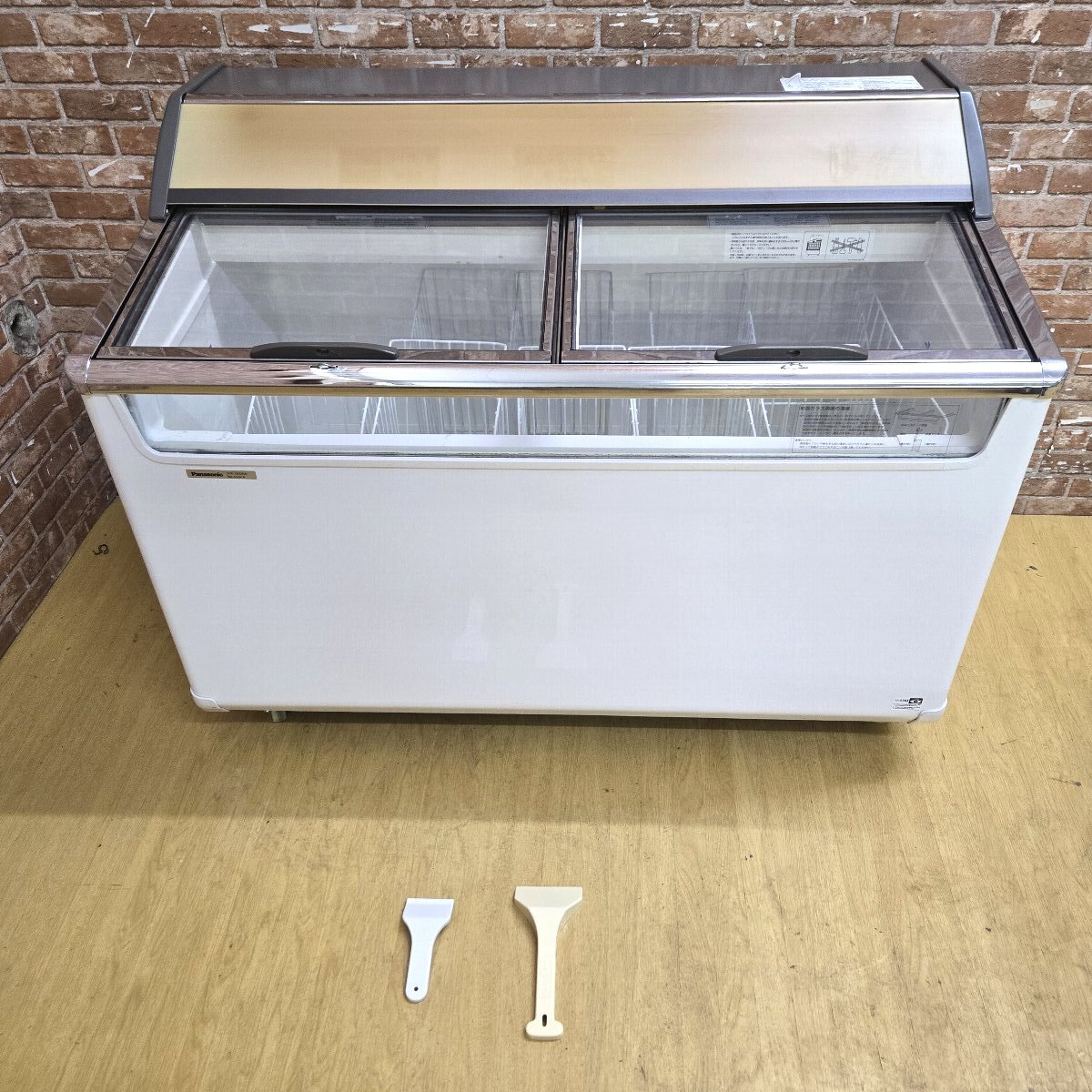 SANYO サンヨー冷凍ショーケース アイスクリームケース 冷蔵庫の落札