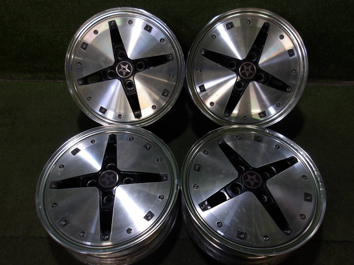 中古】ホシノインパル IMPUL HOSHINO ホシノレーシング 15インチ7J 4本