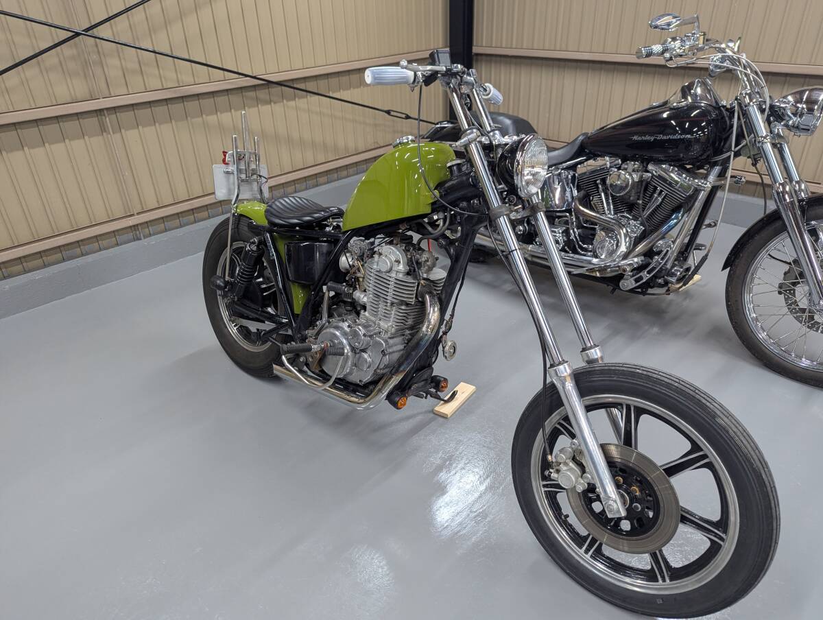 中古】SR400 チョッパー ジョッキーシフト ワンオフ多数！！の落札情報