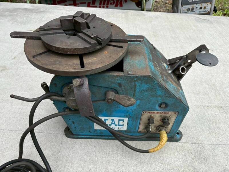 中古MAC⁄マツモト機械 小型ポジショナー PS-1F-H TIG溶接機