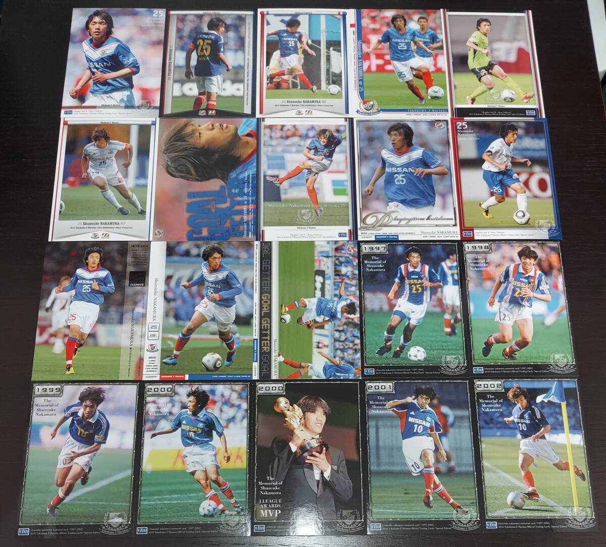 中古】2003横浜F・マリノス☆70周年記念正規品選手用限定ユニフォーム