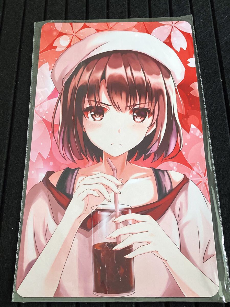 新品】劇場版グッズ ラバーマット□劇場版「冴えない彼女の育てかた