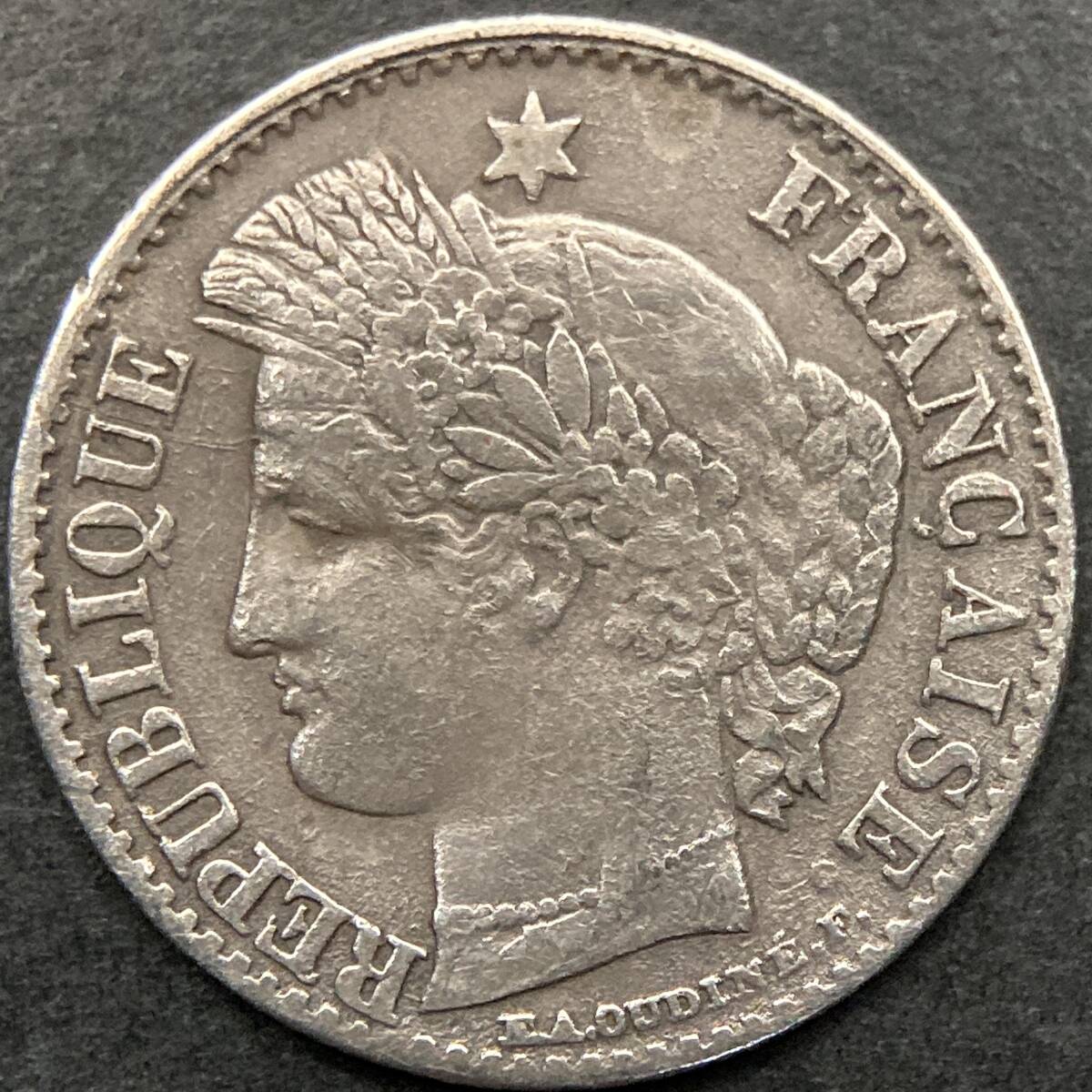 フランス硬貨 旧フラン、サンチーム硬貨 9種類32枚の落札情報詳細 