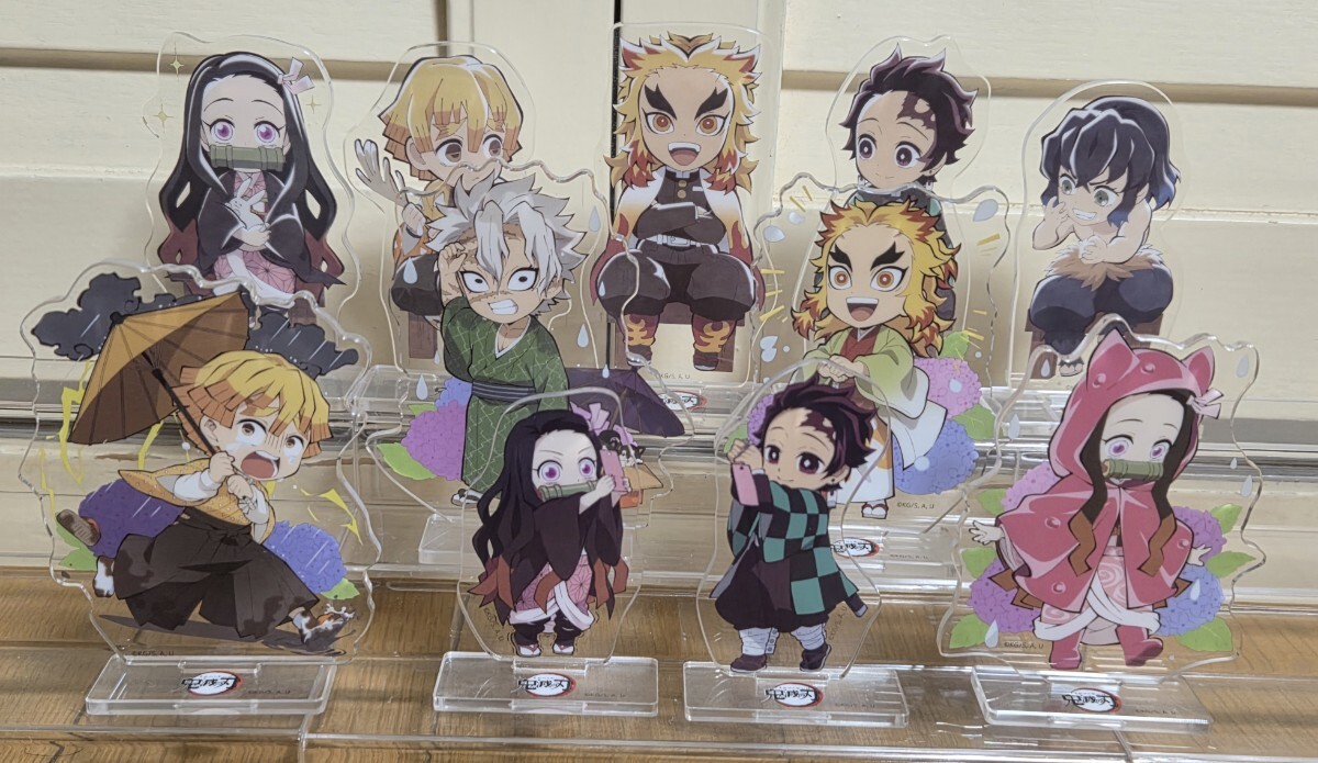 鬼滅の刃 ufotable アクリルスタンド 21個 セット まとめ売り 大量 新品】炭治郎 禰豆子 真菰 アクリルスタンド キメツ学園 鬼滅の刃