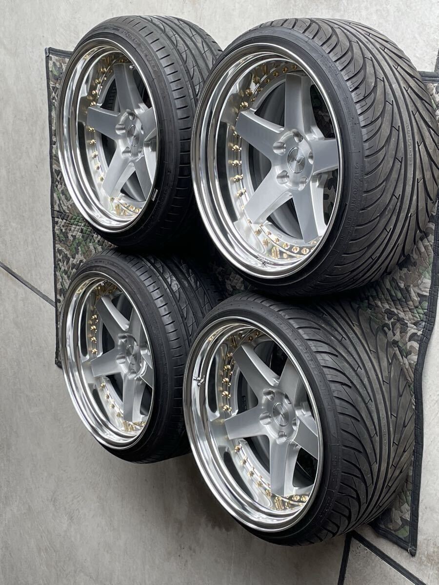 美 WORK ZISTANCE W5S 19インチ 9.5J+16 10.5J+16 PCD120 ハブ径72.6