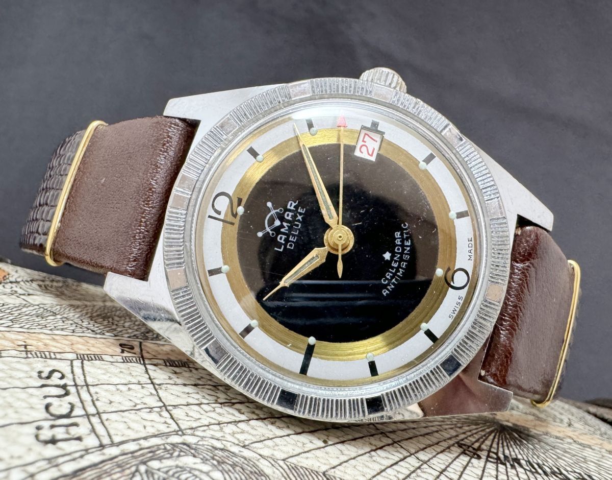 中古】稼働品 ジャンクORIENT オリエント AAA DELUXE 27石 H349-13770 