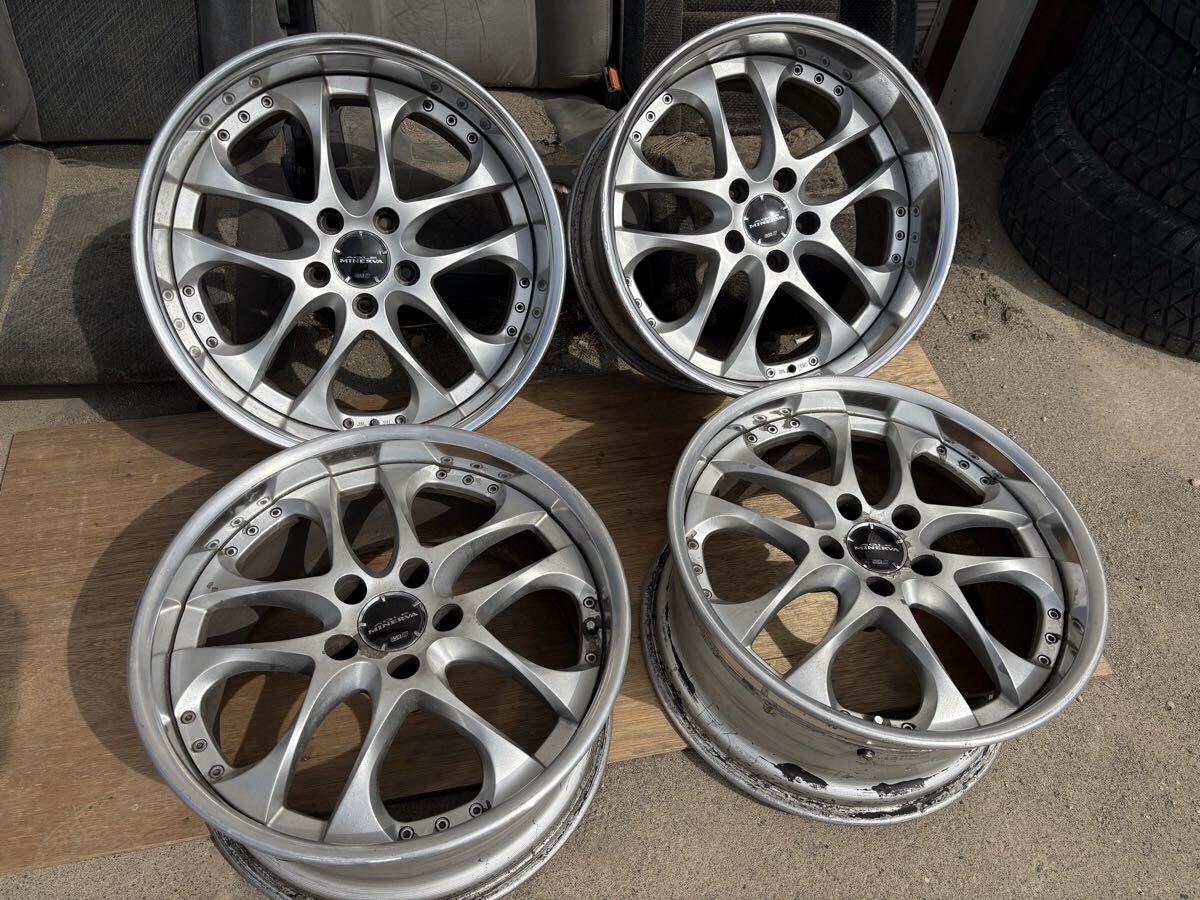 SSR エイグル ストラッセ 17インチ 9j +24 2本 114.3 5h スピード