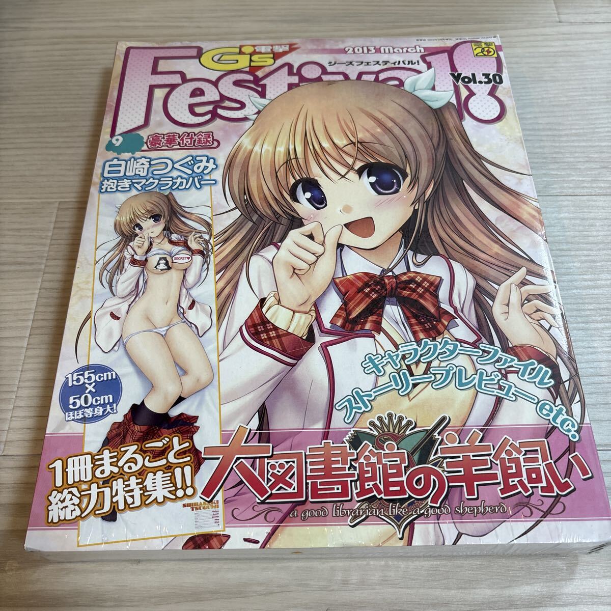 電撃G's Festival! Vol.28 ☆豪華3大付録 黒雪姫 添い寝シーツ