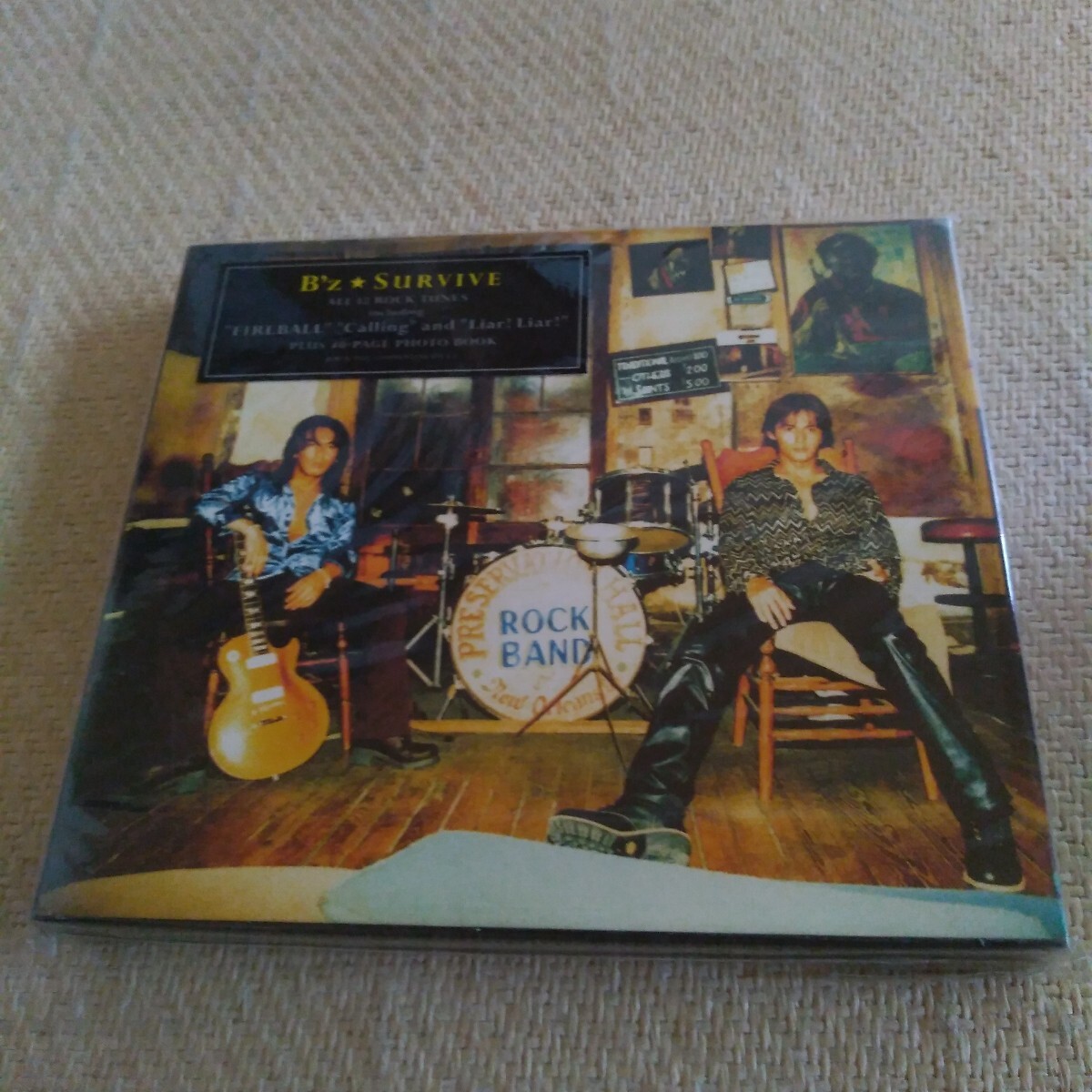 B'z LIVE-GYM '98 SURVIVE B2サイズポスター ビーズ 稲葉浩志 松本孝弘