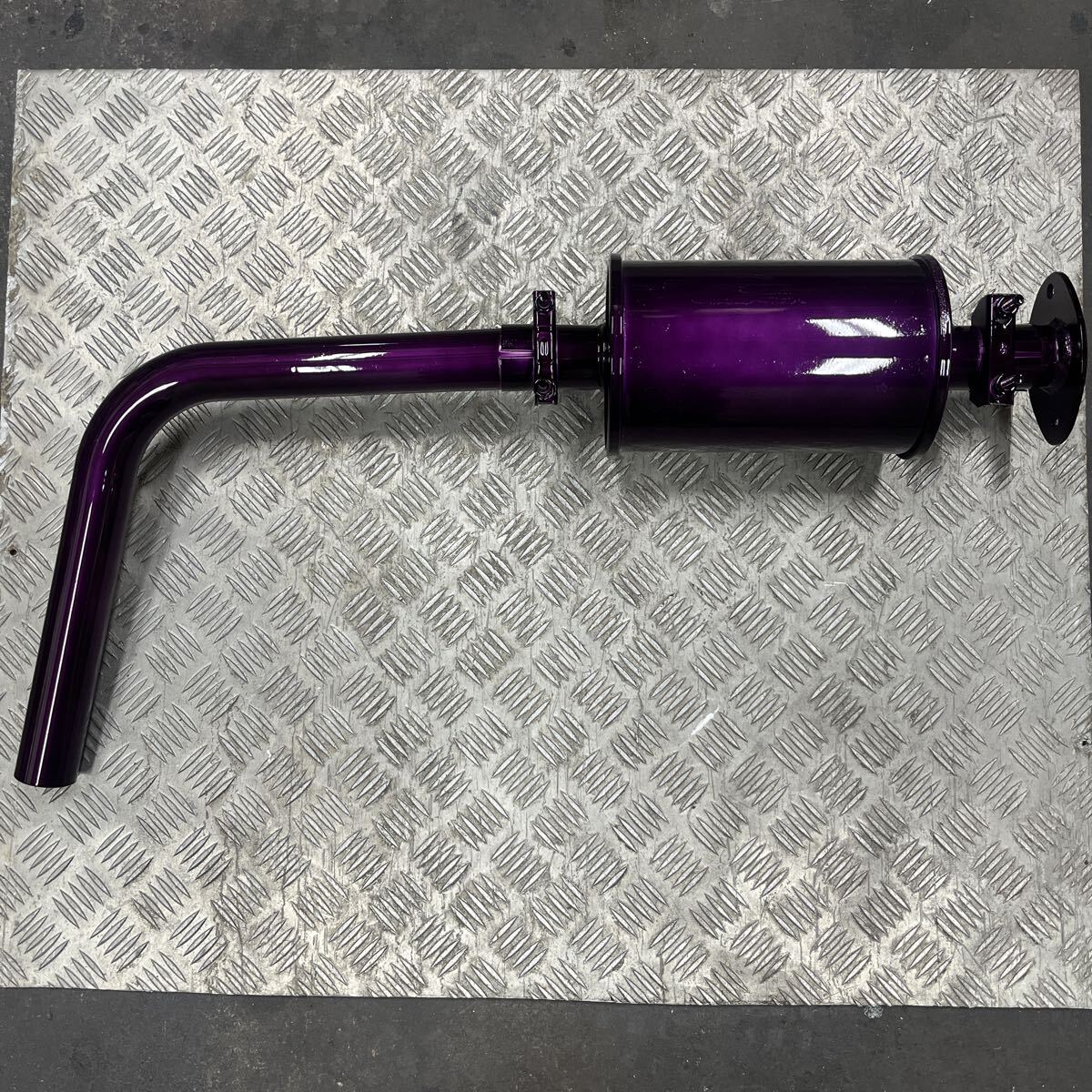 JETイノウエ製TYマフラー 三菱NEWキャンター純正フランジ付 ポン付けOK
