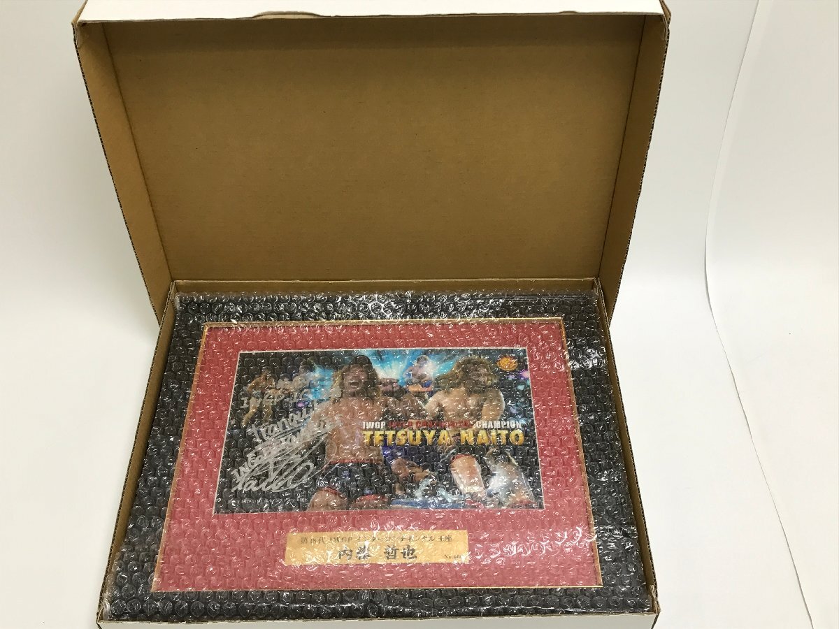 新品】内藤哲也 フォトフレーム 2020.2.9 IWGP&インターコンチネンタル