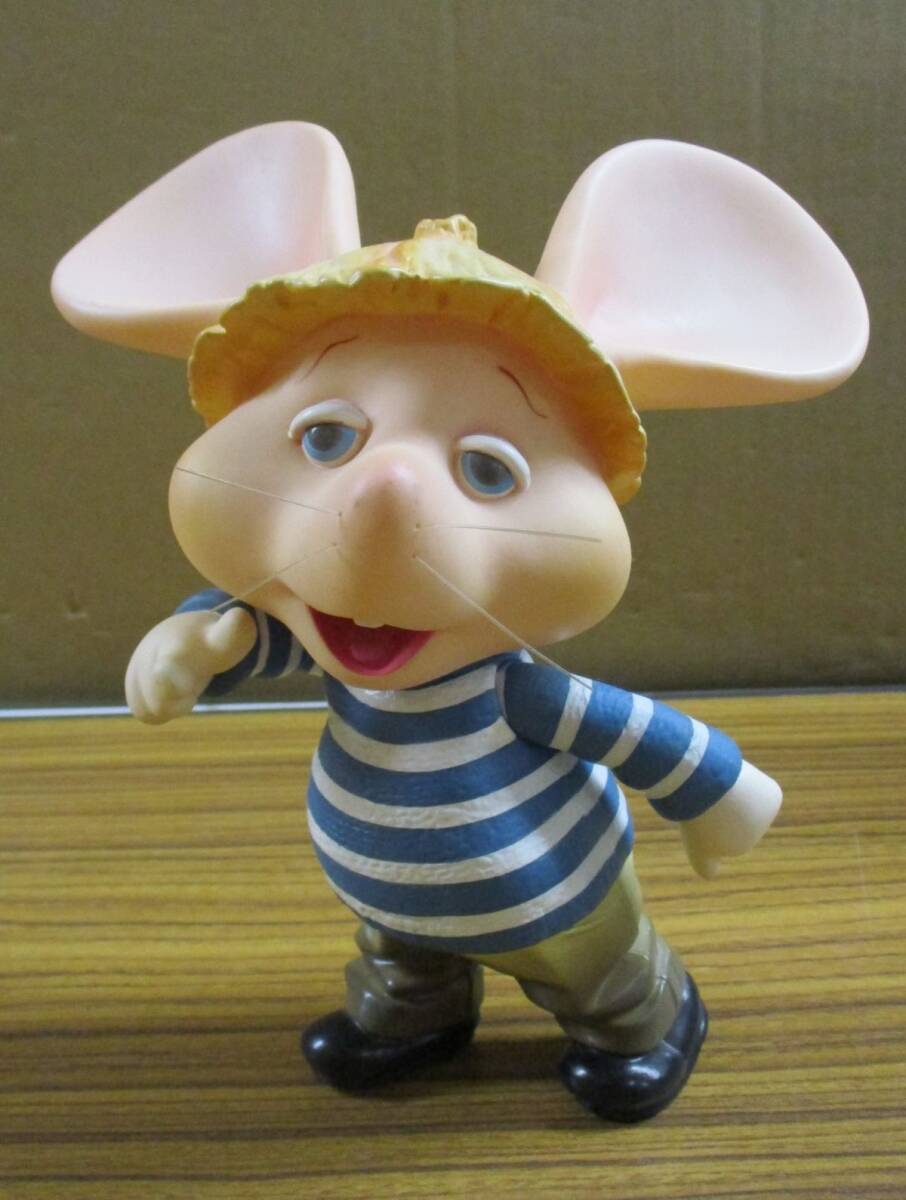 ○トッポジージョ○Topo Gigio○フィギュア○昭和レトロ○ネズミ