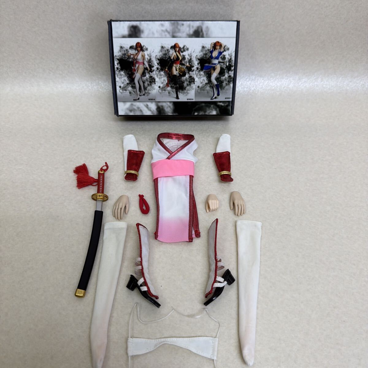 新品】1/6 女性フィギュア Super Duck SET052 花魁 芸者 着物 美人