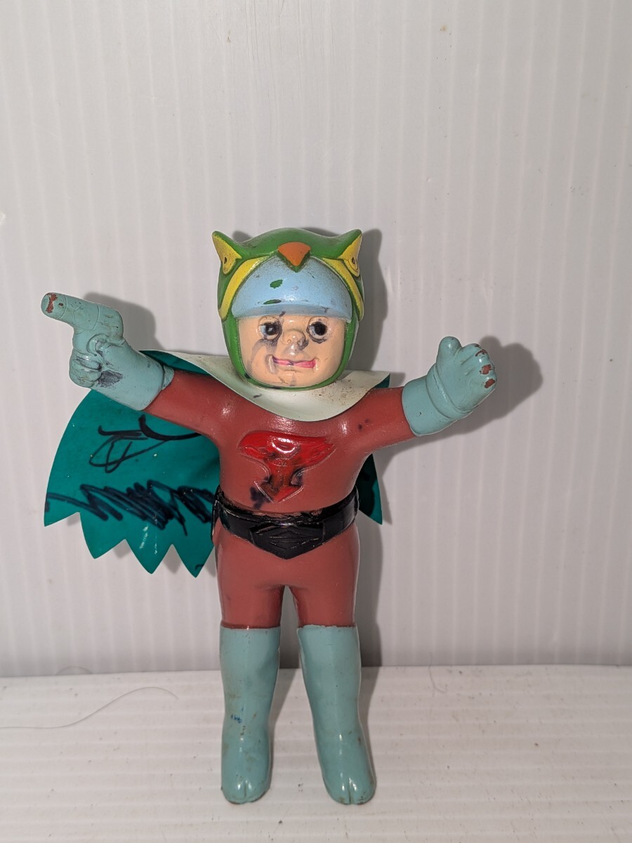 難あり ガッチャマン トーキング ソフビ 中嶋製作所 当時物 マスダヤ 難あり ガッチャマン トーキング ソフビ 中嶋製作所 当時物 マスダヤ