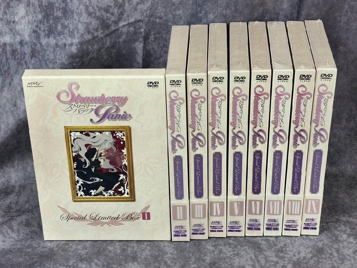 アニメ【ストロベリー・パニック】 DVD-BOX DVDの落札情報詳細 - Yahoo