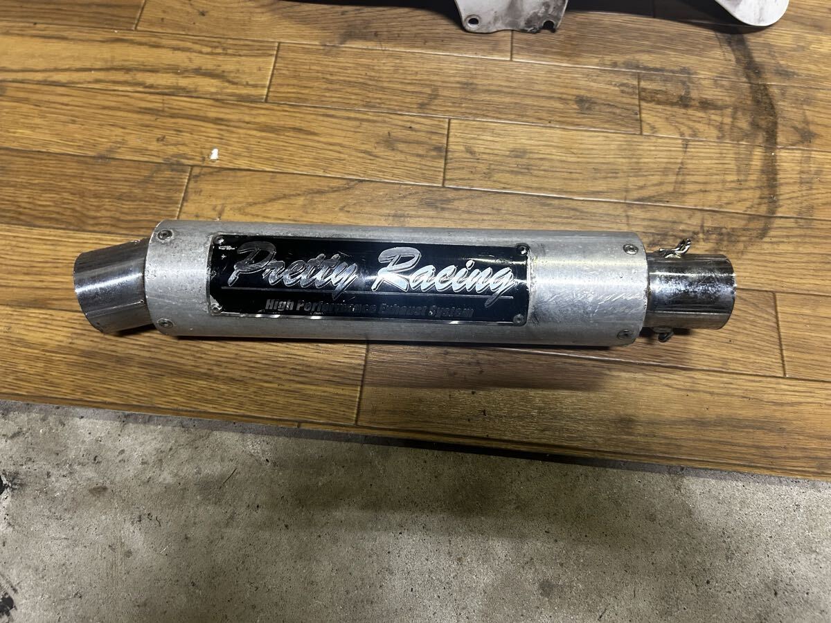 BEETナサートRR.アルミサイレンサー.マフラー.ビートCB400SF.XJR400