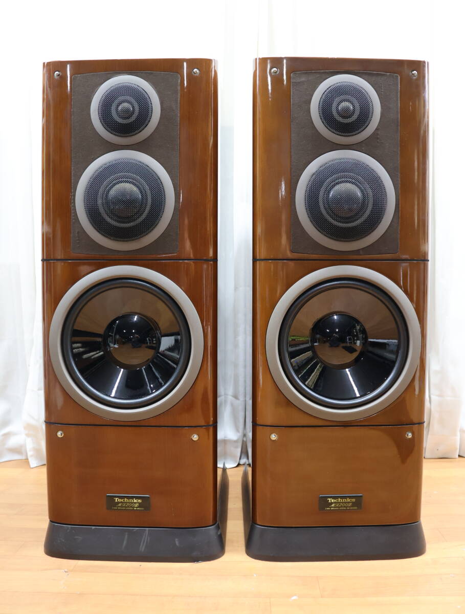 中古】Technics テクニクス SB-300 スピーカーシステム2台セット 取り