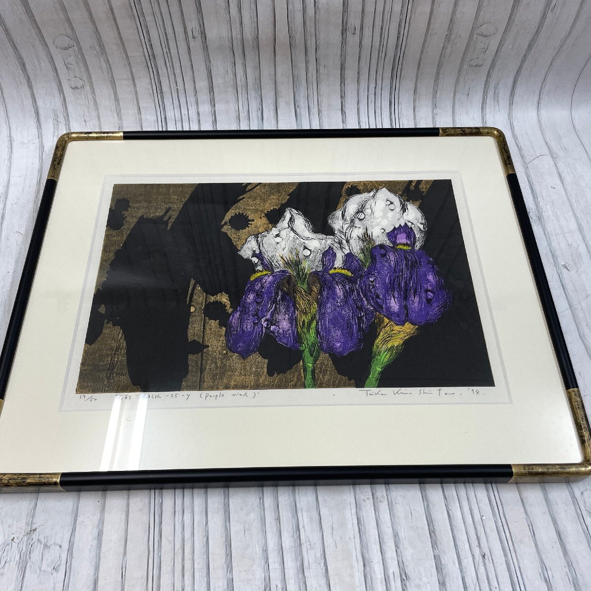 中古】◇必見◇送料無料！◇嶋根幸延◇少女裸婦像◇油彩◇M25号◇写実