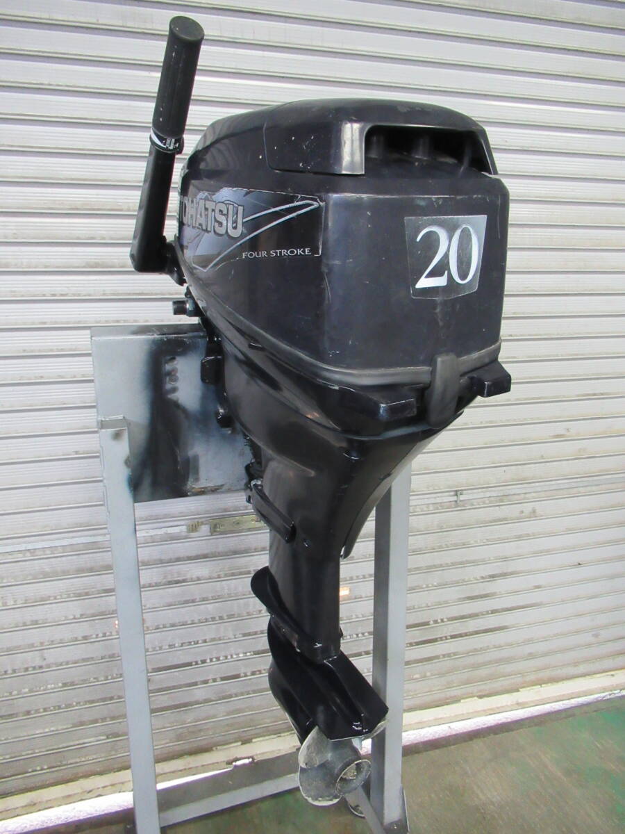 中古】人気の40馬力！ ヤマハ YAMAHA 船外機 F40BWHD 40馬力 4スト 