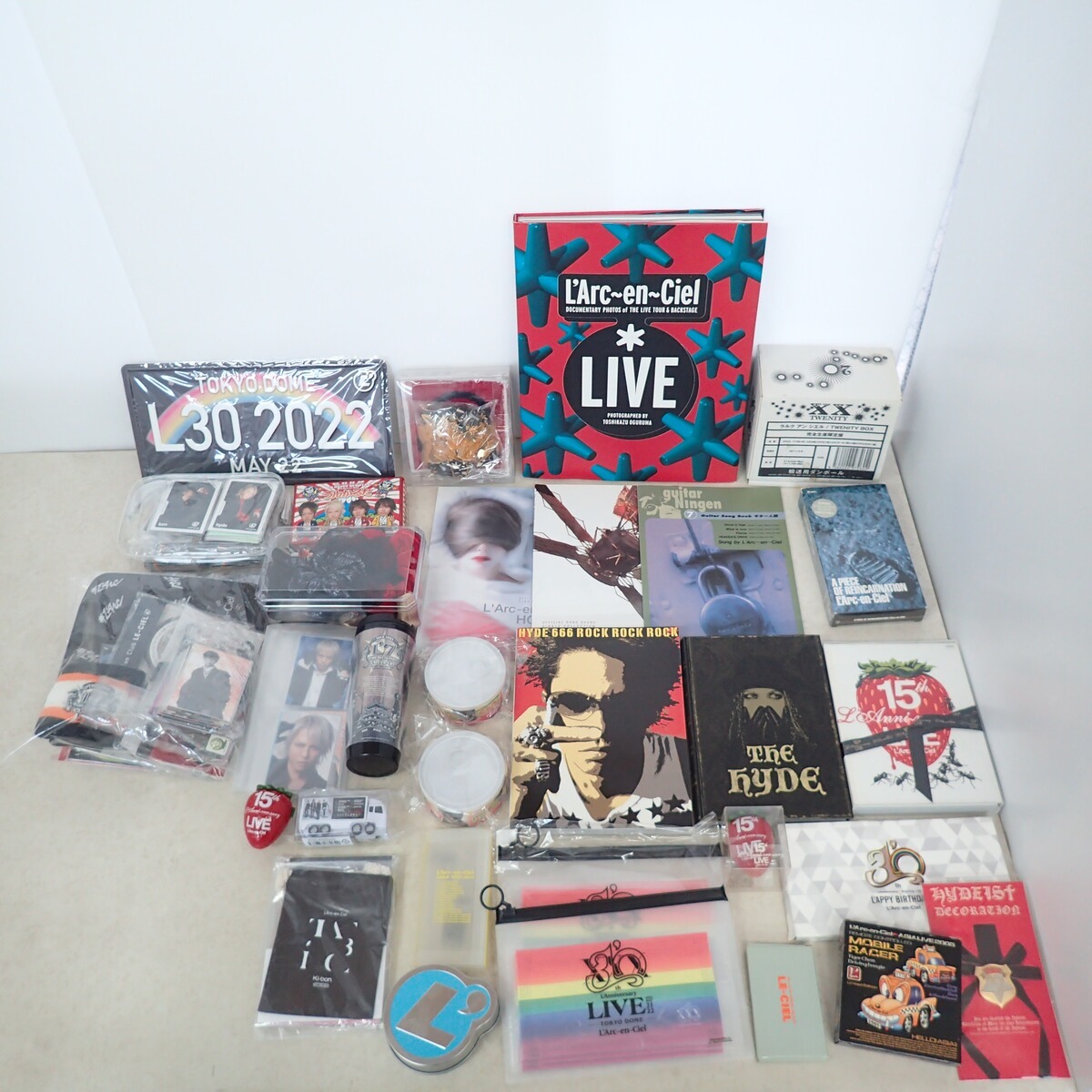 新品】L'Arc～en～Ciel ラルクアンシエル LE-CIEL パスケース 会員限定