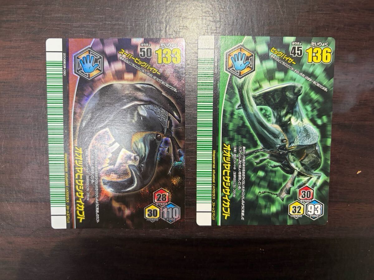 AC甲虫王者ムシキング アダー完結編 てっていガイドブック 付録カード