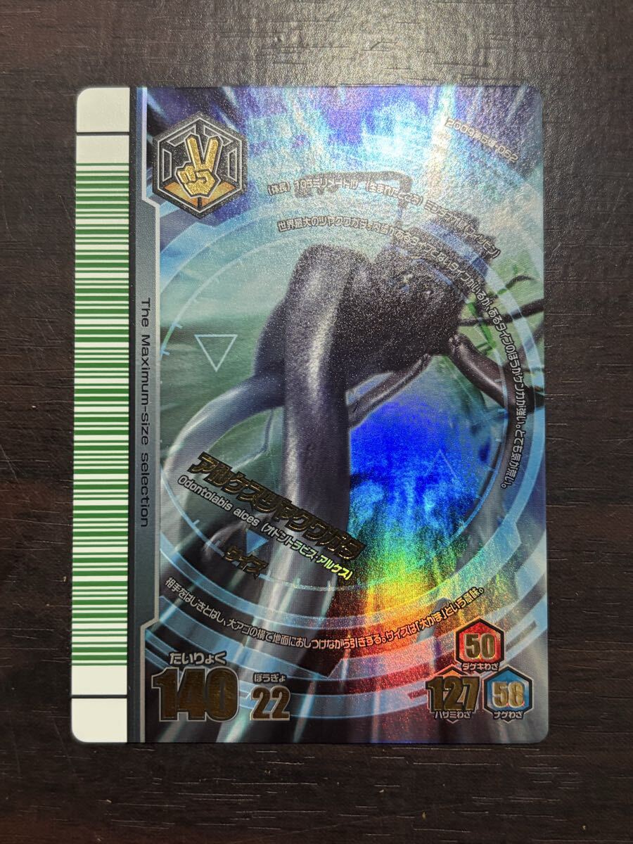 AC甲虫王者ムシキング アダー完結編 てっていガイドブック 付録カード