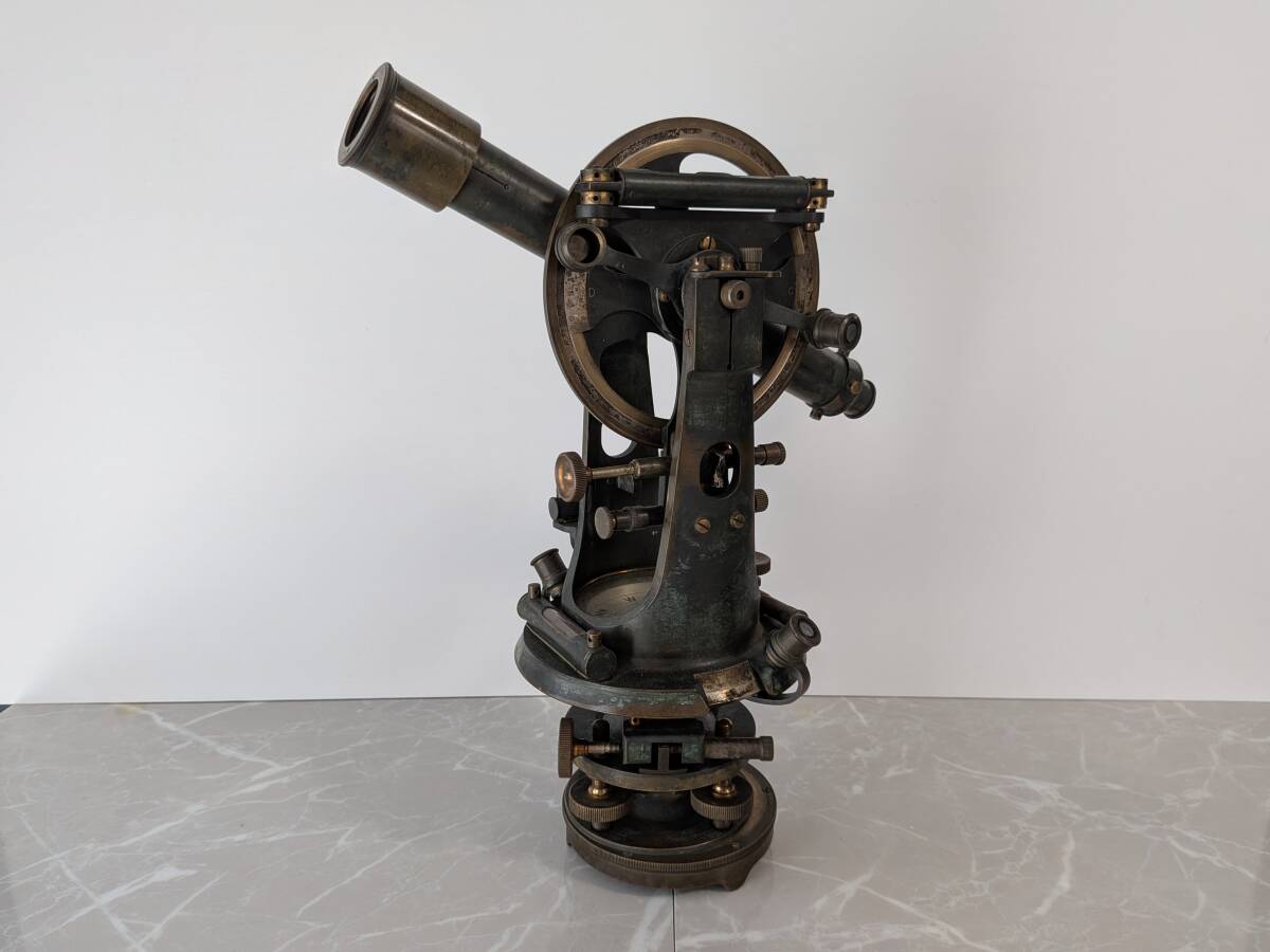中古】希少 昔のもの 当時もの 測量機器 トランシット TOKO 東光4T 木