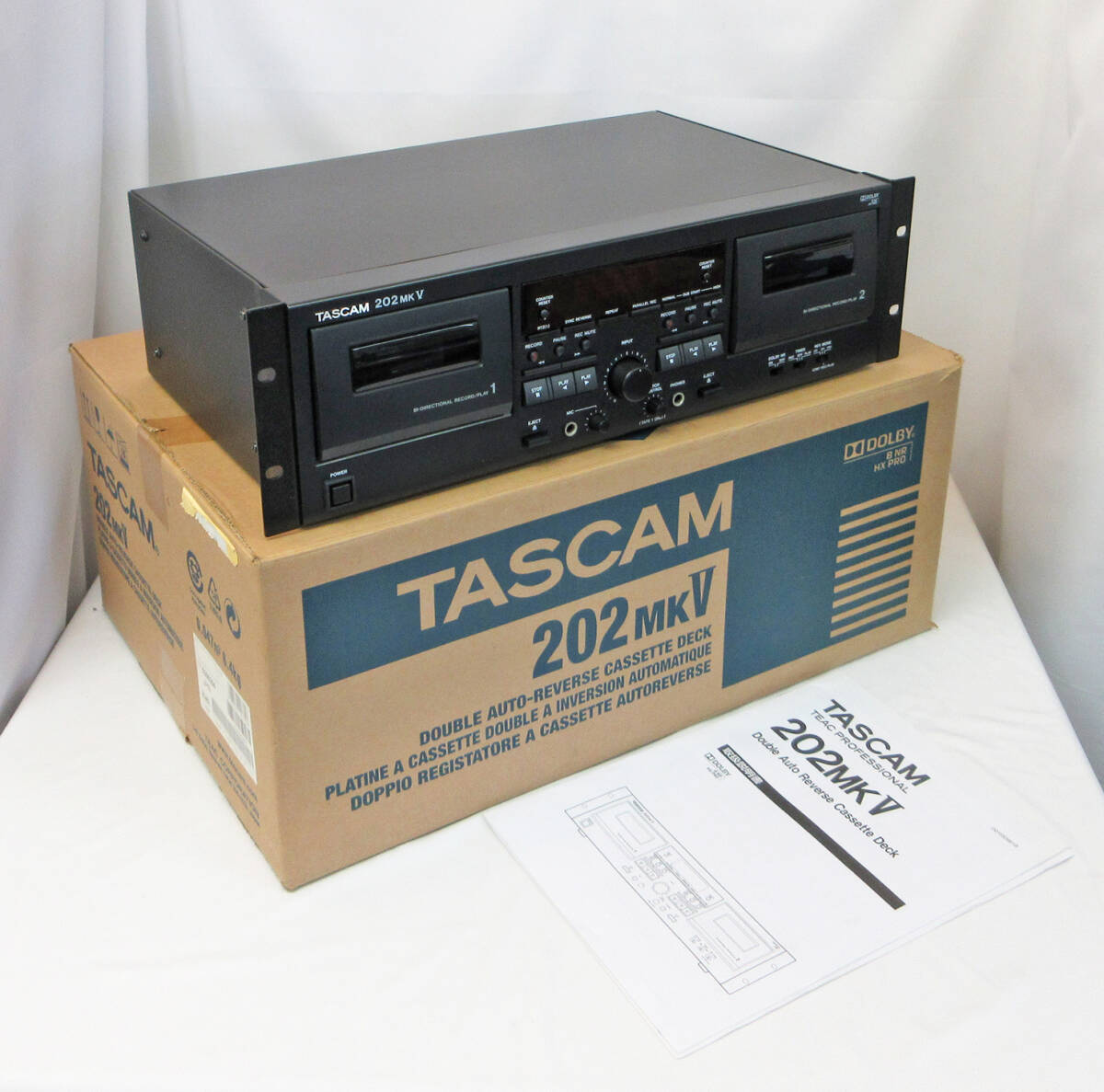 中古】TEAC R-666X dbx搭載高級オートリバースカセットデッキ 録再良好
