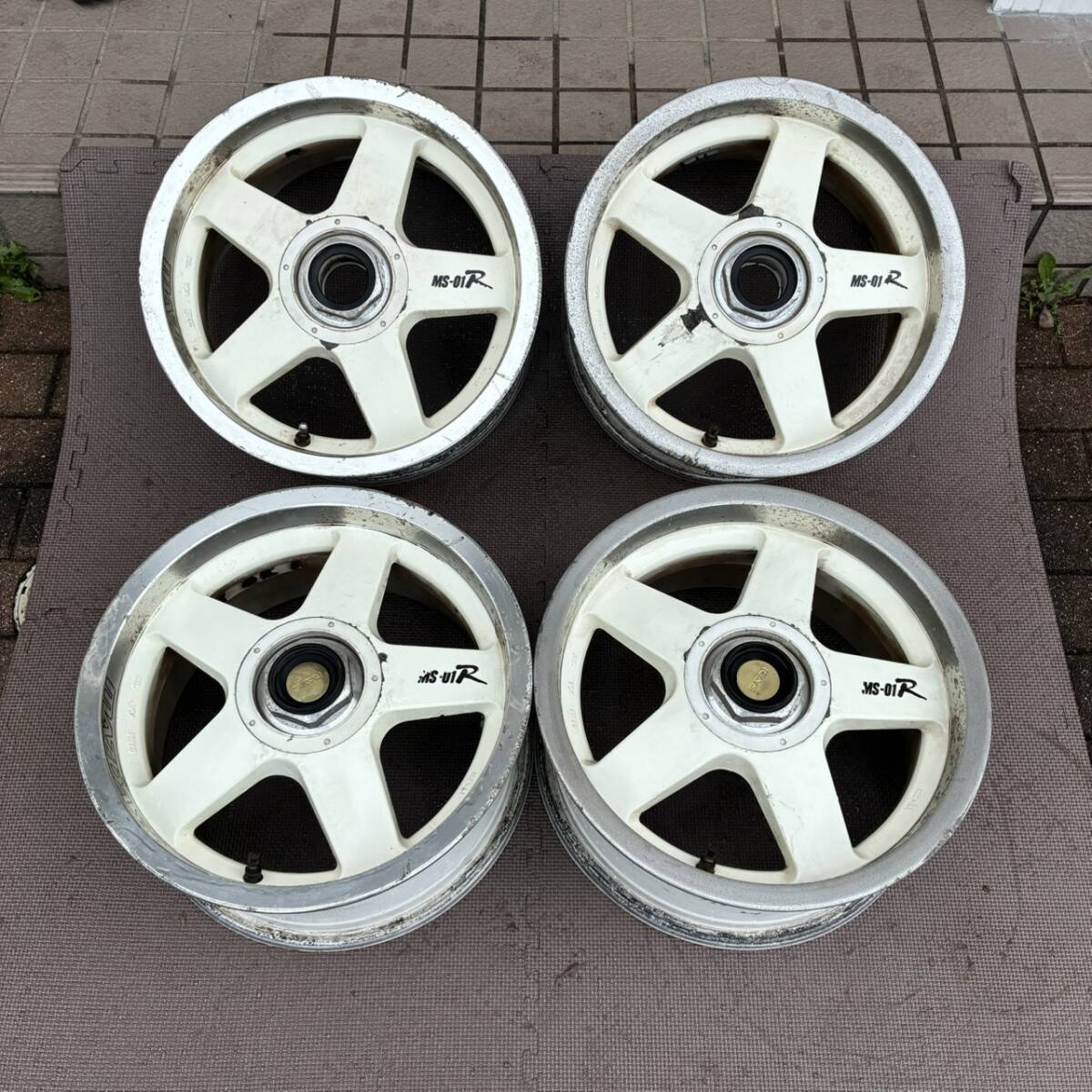 15インチ RAYS gram lights 57DR PCD100 4H 8J +35 グラムライツ 8.0J